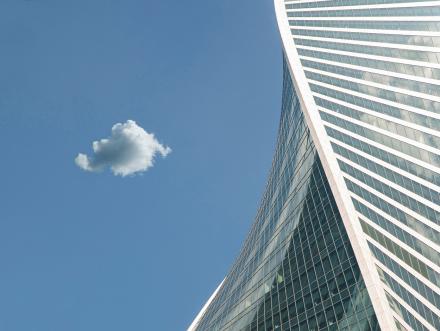 Башня и облако Башня и облако